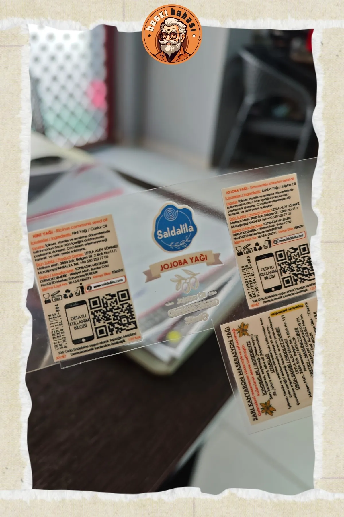 DTF Soğuk UV Baskı (mtül)